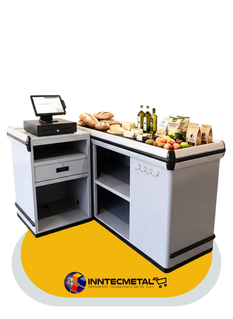 Checkout Gris para minimarket