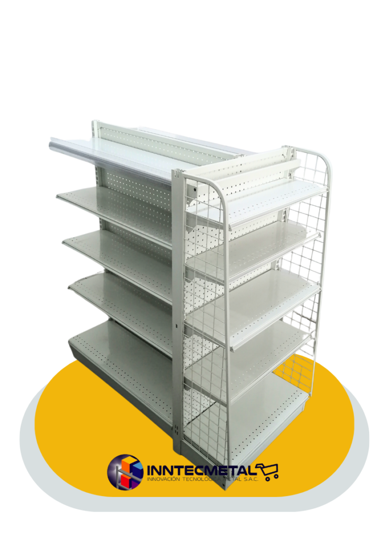 Gondolas metálicas para minimarket 1