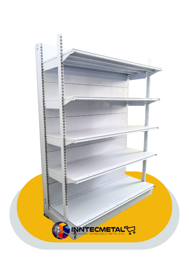 Gondolas metálicas para minimarket 4