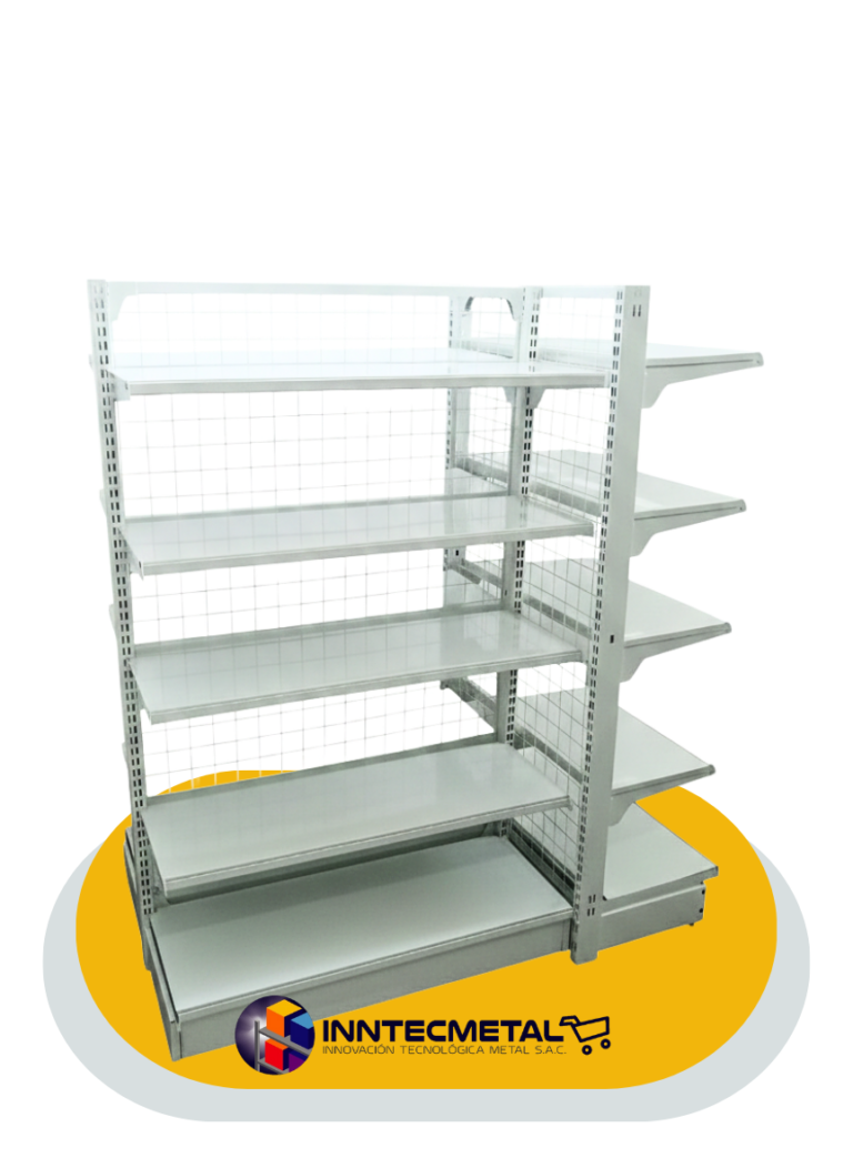 Gondolas metálicas para minimarket 5