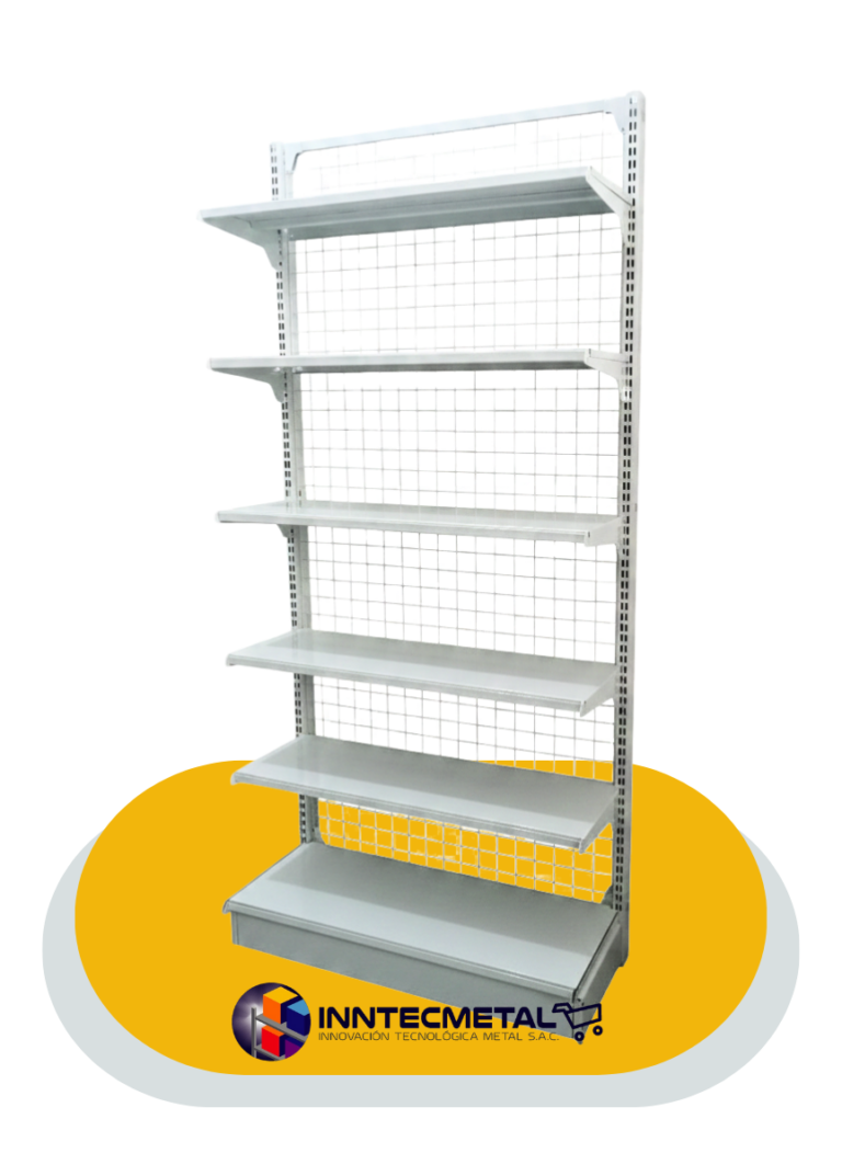 Gondolas metálicas para minimarket 6