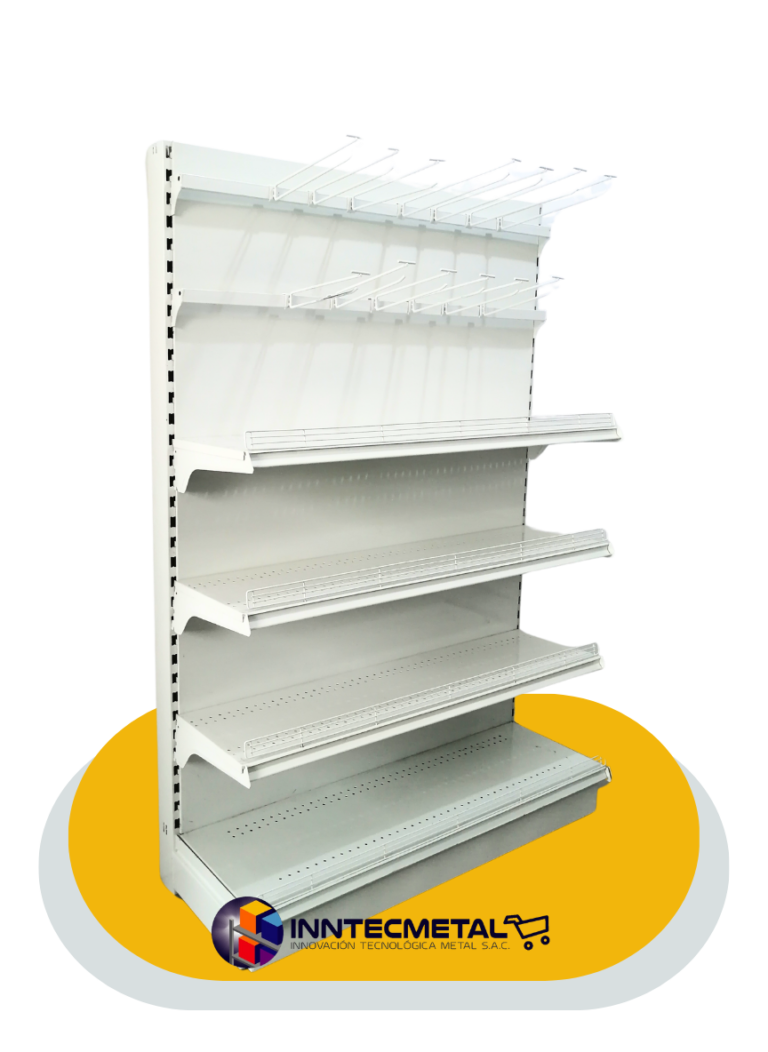 Gondolas metálicas para minimarket 8