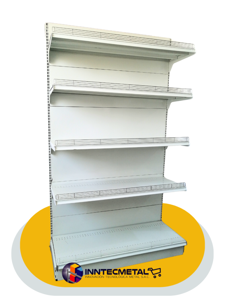 Gondolas metálicas para minimarket 9