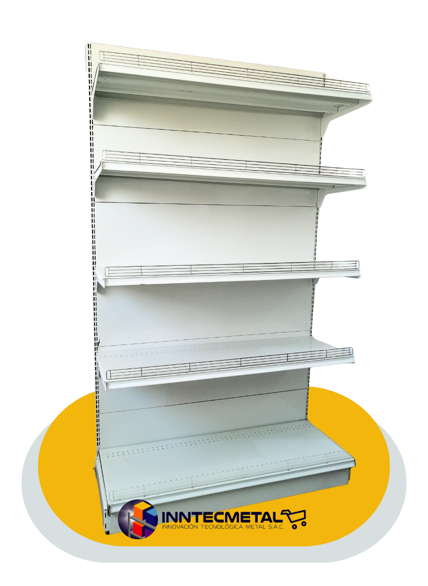 Gondolas metálicas para minimarket 9