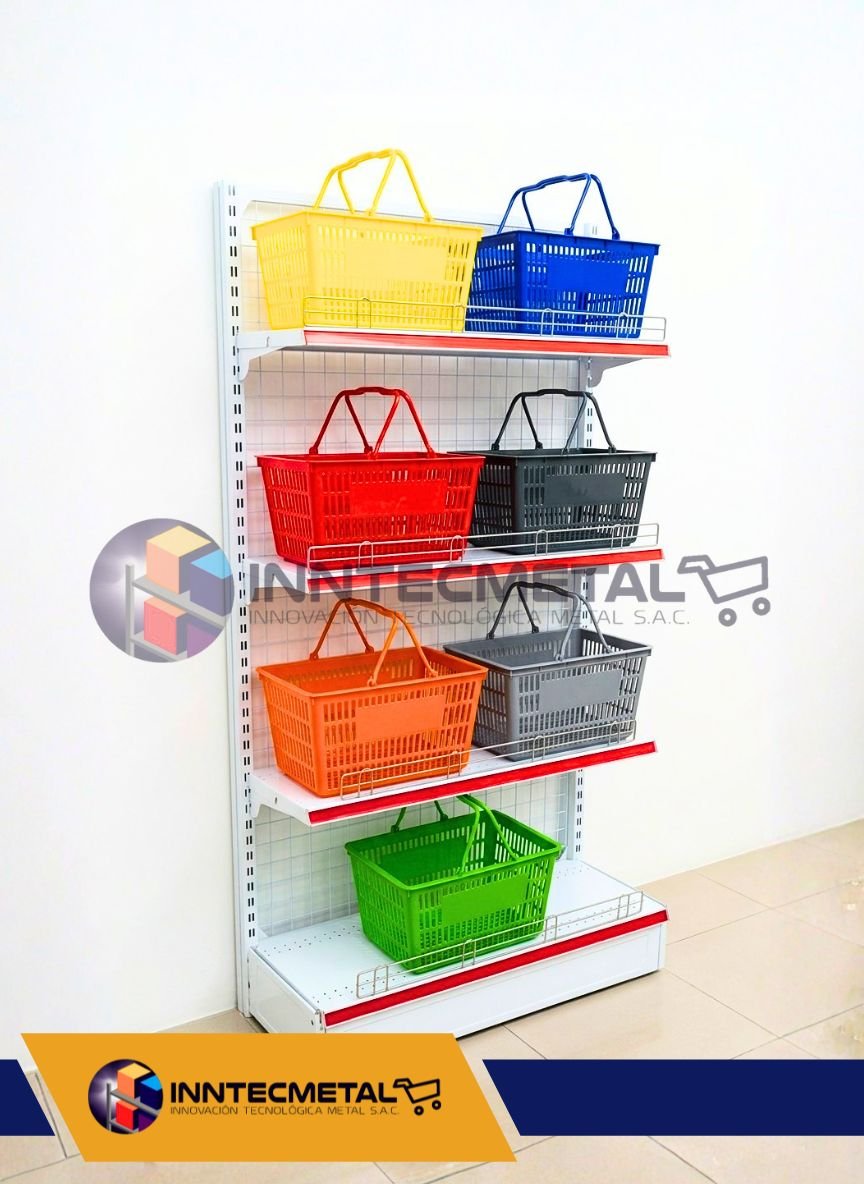 Canastillas de mano 7 colores INNTECMETAL